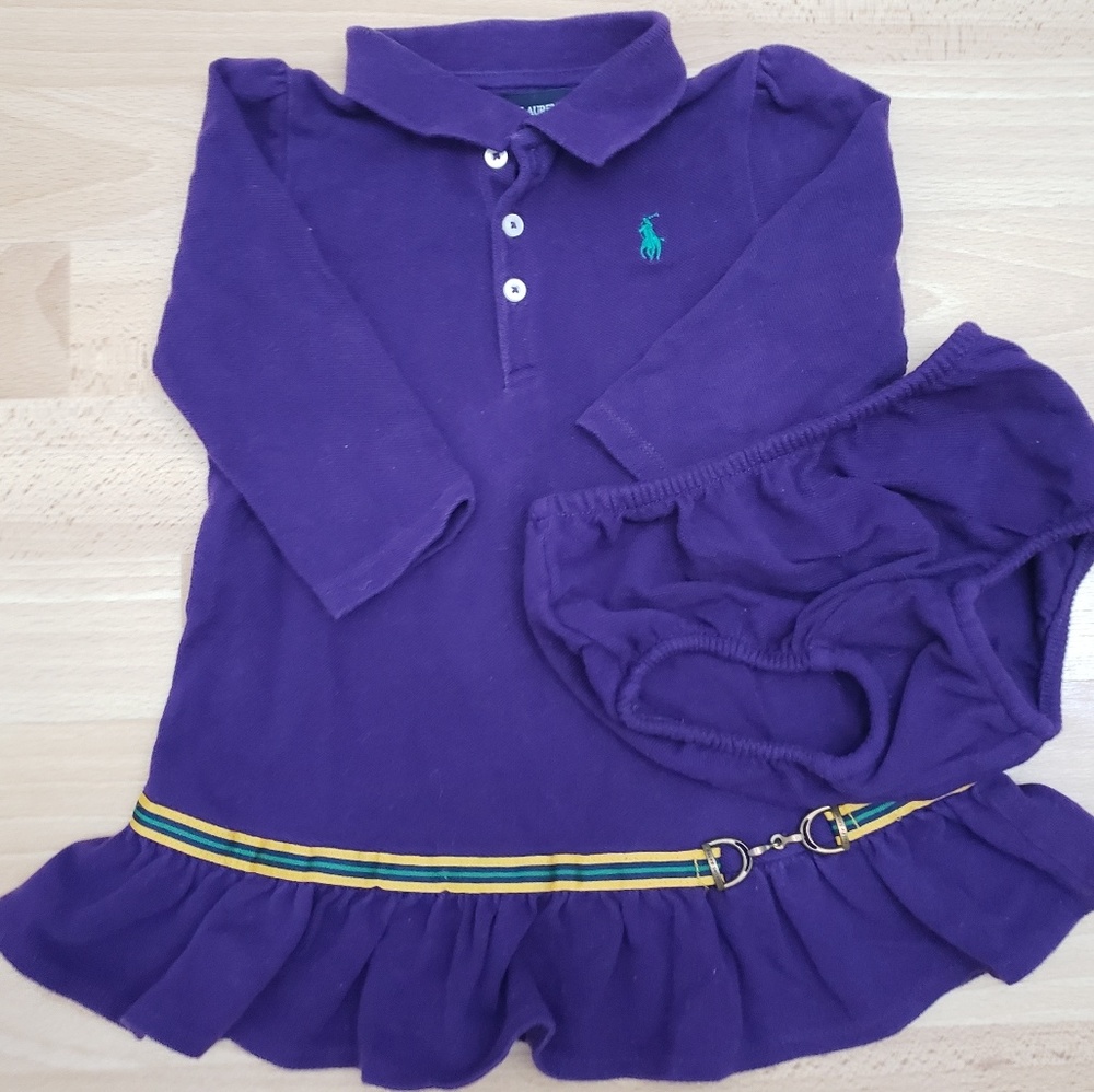 Ralph Lauren purple dress